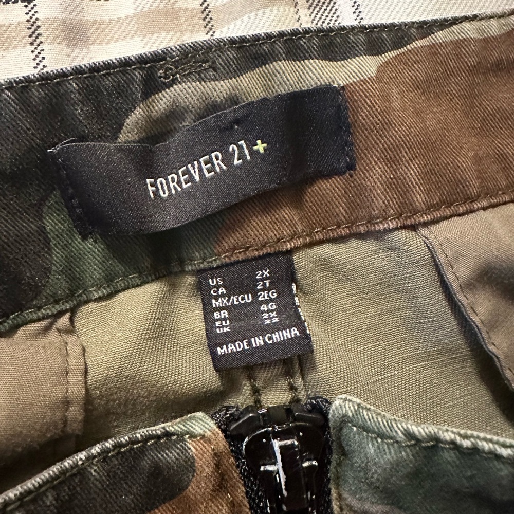 Forever 21 Camouflage Mini Skirt